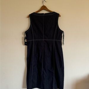 Ann Klein denim dress tags on